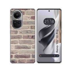 Funda Silicona para Oppo Reno 10 5G / 10 Pro 5G diseño Ladrillo 01 Dibujos