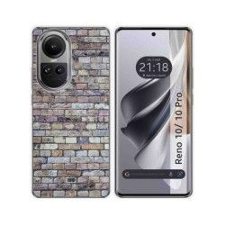 Funda Silicona para Oppo Reno 10 5G / 10 Pro 5G diseño Ladrillo 02 Dibujos