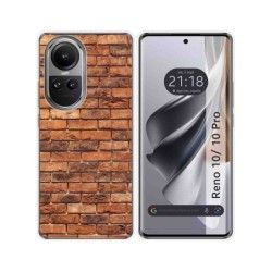 Funda Silicona para Oppo Reno 10 5G / 10 Pro 5G diseño Ladrillo 04 Dibujos