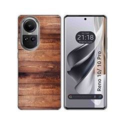 Funda Silicona para Oppo Reno 10 5G / 10 Pro 5G diseño Madera 02 Dibujos
