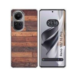 Funda Silicona para Oppo Reno 10 5G / 10 Pro 5G diseño Madera 03 Dibujos