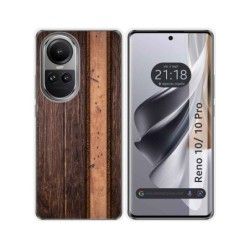 Funda Silicona para Oppo Reno 10 5G / 10 Pro 5G diseño Madera 05 Dibujos