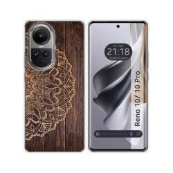 Funda Silicona para Oppo Reno 10 5G / 10 Pro 5G diseño Madera 06 Dibujos