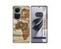 Funda Silicona para Oppo Reno 10 5G / 10 Pro 5G diseño Madera 07 Dibujos