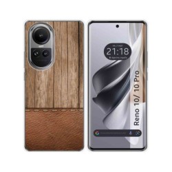 Funda Silicona para Oppo Reno 10 5G / 10 Pro 5G diseño Madera 09 Dibujos