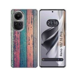 Funda Silicona para Oppo Reno 10 5G / 10 Pro 5G diseño Madera 10 Dibujos