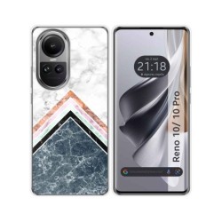 Funda Silicona para Oppo Reno 10 5G / 10 Pro 5G diseño Mármol 05 Dibujos