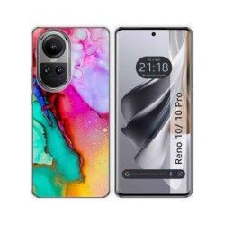 Funda Silicona para Oppo Reno 10 5G / 10 Pro 5G diseño Mármol 15 Dibujos