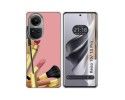 Funda Silicona para Oppo Reno 10 5G / 10 Pro 5G diseño Brochas Dibujos