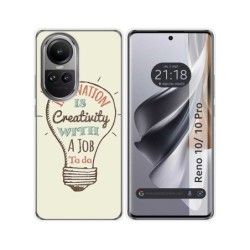 Funda Silicona para Oppo Reno 10 5G / 10 Pro 5G diseño Creativity Dibujos
