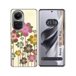 Funda Silicona para Oppo Reno 10 5G / 10 Pro 5G diseño Primavera En Flor Dibujos