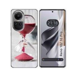Funda Silicona para Oppo Reno 10 5G / 10 Pro 5G diseño Reloj Dibujos