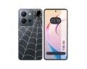 Funda Silicona Transparente para Vivo Y36 4G / 5G diseño Araña Dibujos