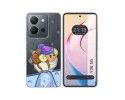 Funda Silicona Transparente para Vivo Y36 4G / 5G diseño Cabra Dibujos