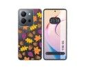 Funda Silicona Transparente para Vivo Y36 4G / 5G diseño Otoño Dibujos