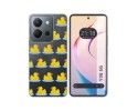 Funda Silicona Transparente para Vivo Y36 4G / 5G diseño Pato Dibujos