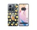 Funda Silicona Transparente para Vivo Y36 4G / 5G diseño Piña Dibujos