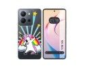 Funda Silicona Transparente para Vivo Y36 4G / 5G diseño Unicornio Dibujos