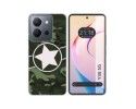 Funda Silicona para Vivo Y36 4G / 5G diseño Camuflaje 01 Dibujos