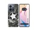 Funda Silicona para Vivo Y36 4G / 5G diseño Camuflaje 02 Dibujos