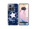 Funda Silicona para Vivo Y36 4G / 5G diseño Camuflaje 03 Dibujos