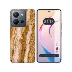 Funda Silicona para Vivo Y36 4G / 5G diseño Mármol 10 Dibujos