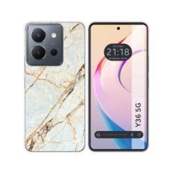 Funda Silicona para Vivo Y36 4G / 5G diseño Mármol 13 Dibujos