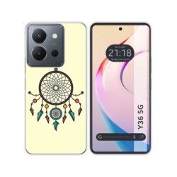 Funda Silicona para Vivo Y36 4G / 5G diseño Atrapasueños Dibujos