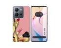 Funda Silicona para Vivo Y36 4G / 5G diseño Brochas Dibujos