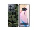 Funda Silicona para Vivo Y36 4G / 5G diseño Camuflaje Dibujos