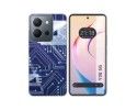 Funda Silicona para Vivo Y36 4G / 5G diseño Circuito Dibujos