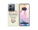 Funda Silicona para Vivo Y36 4G / 5G diseño Creativity Dibujos