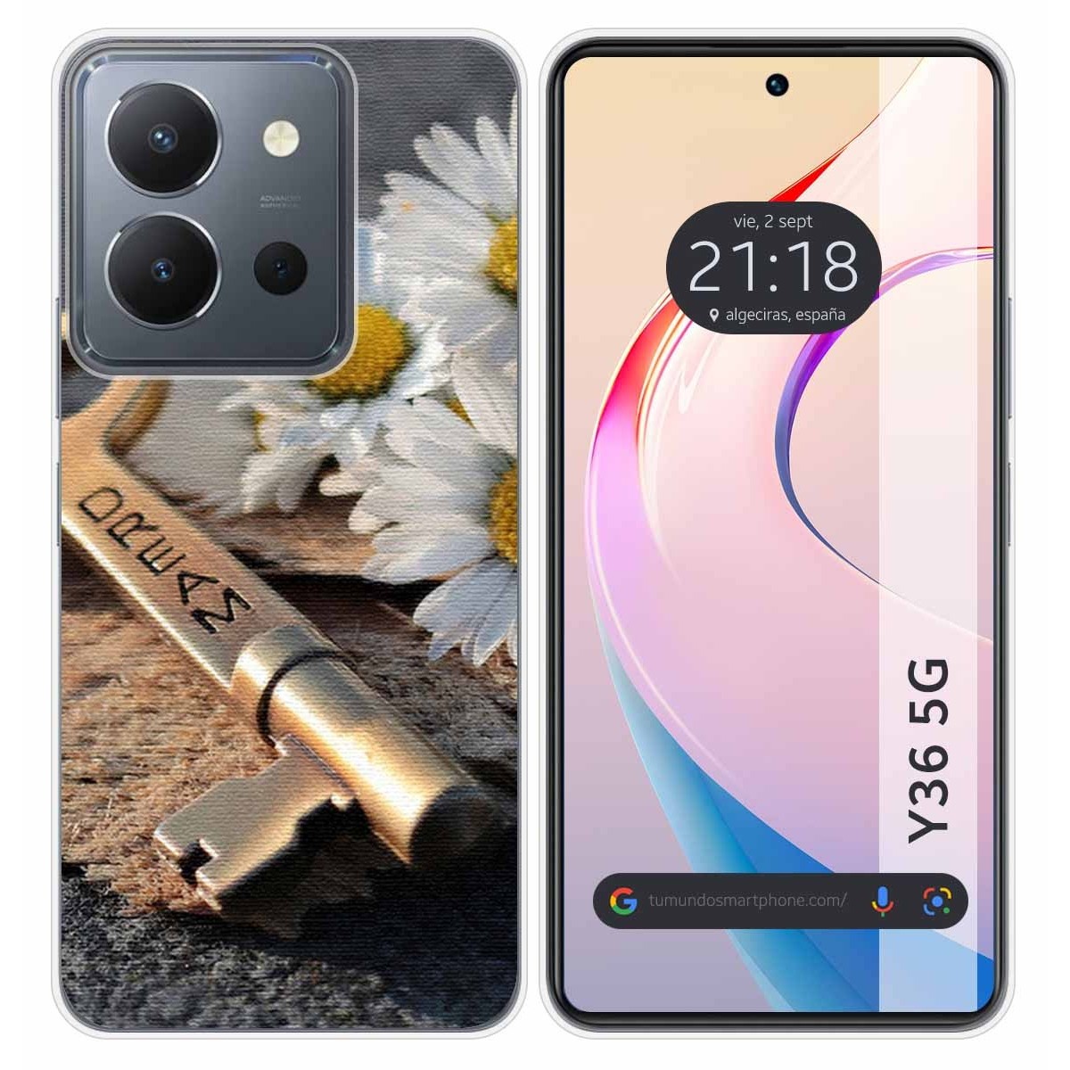 Funda Silicona para Vivo Y36 4G / 5G diseño Dream Dibujos