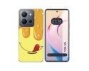 Funda Silicona para Vivo Y36 4G / 5G diseño Helado Vainilla Dibujos