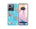 Funda Silicona para Vivo Y36 4G / 5G diseño Mariposas Dibujos