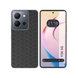 Funda Silicona para Vivo Y36 4G / 5G diseño Metal Dibujos