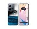 Funda Silicona para Vivo Y36 4G / 5G diseño Ojo Dibujos