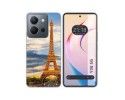 Funda Silicona para Vivo Y36 4G / 5G diseño Paris Dibujos