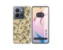 Funda Silicona para Vivo Y36 4G / 5G diseño Sand Camuflaje Dibujos