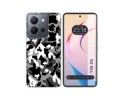 Funda Silicona para Vivo Y36 4G / 5G diseño Snow Camuflaje Dibujos