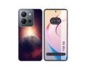 Funda Silicona para Vivo Y36 4G / 5G diseño Tierra Dibujos