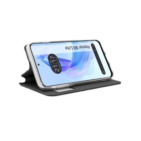 Funda Libro Soporte con Ventana para Vivo Y36 4G / 5G color Negra