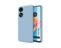 Funda Silicona Líquida Ultra Suave para Oppo A78 4G color Azul