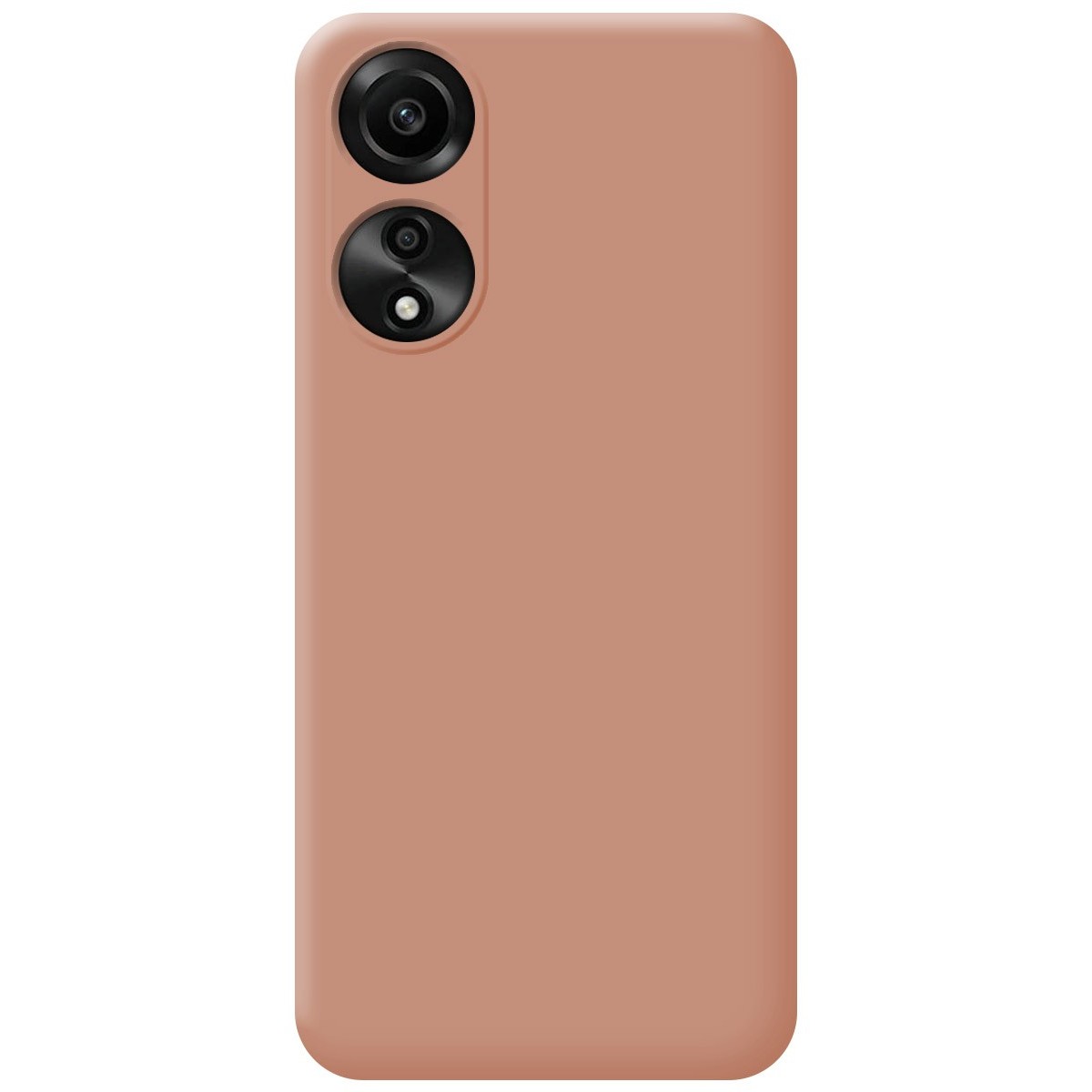 Funda Silicona Líquida Ultra Suave para Oppo A78 4G color Rosa