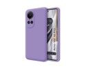 Funda Silicona Líquida Ultra Suave para Oppo Reno 10 5G / 10 Pro 5G color Morada