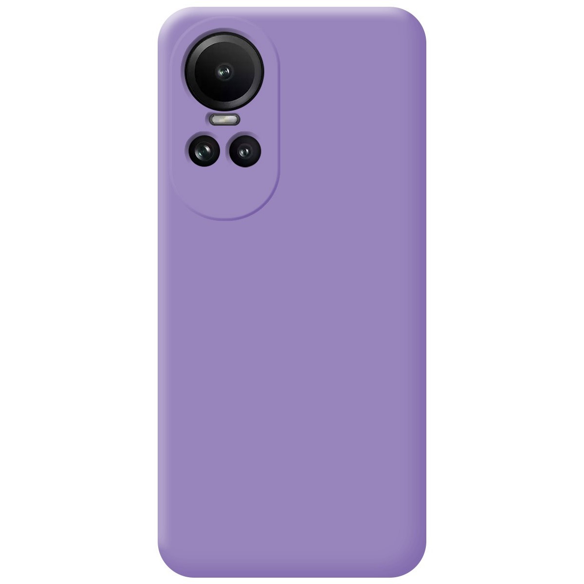 Funda Silicona Líquida Ultra Suave para Oppo Reno 10 5G / 10 Pro 5G color Morada