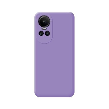 Funda Silicona Líquida Ultra Suave para Oppo Reno 10 5G / 10 Pro 5G color Morada