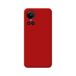 Funda Silicona Líquida Ultra Suave para Oppo Reno 10 5G / 10 Pro 5G color Roja 2