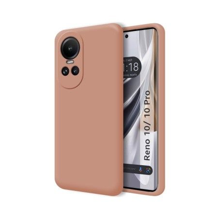 Funda Silicona Líquida Ultra Suave para Oppo Reno 10 5G / 10 Pro 5G color Rosa