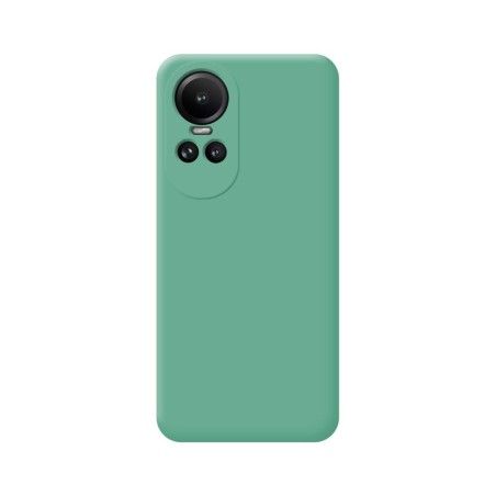 Funda Silicona Líquida Ultra Suave para Oppo Reno 10 5G / 10 Pro 5G color Verde